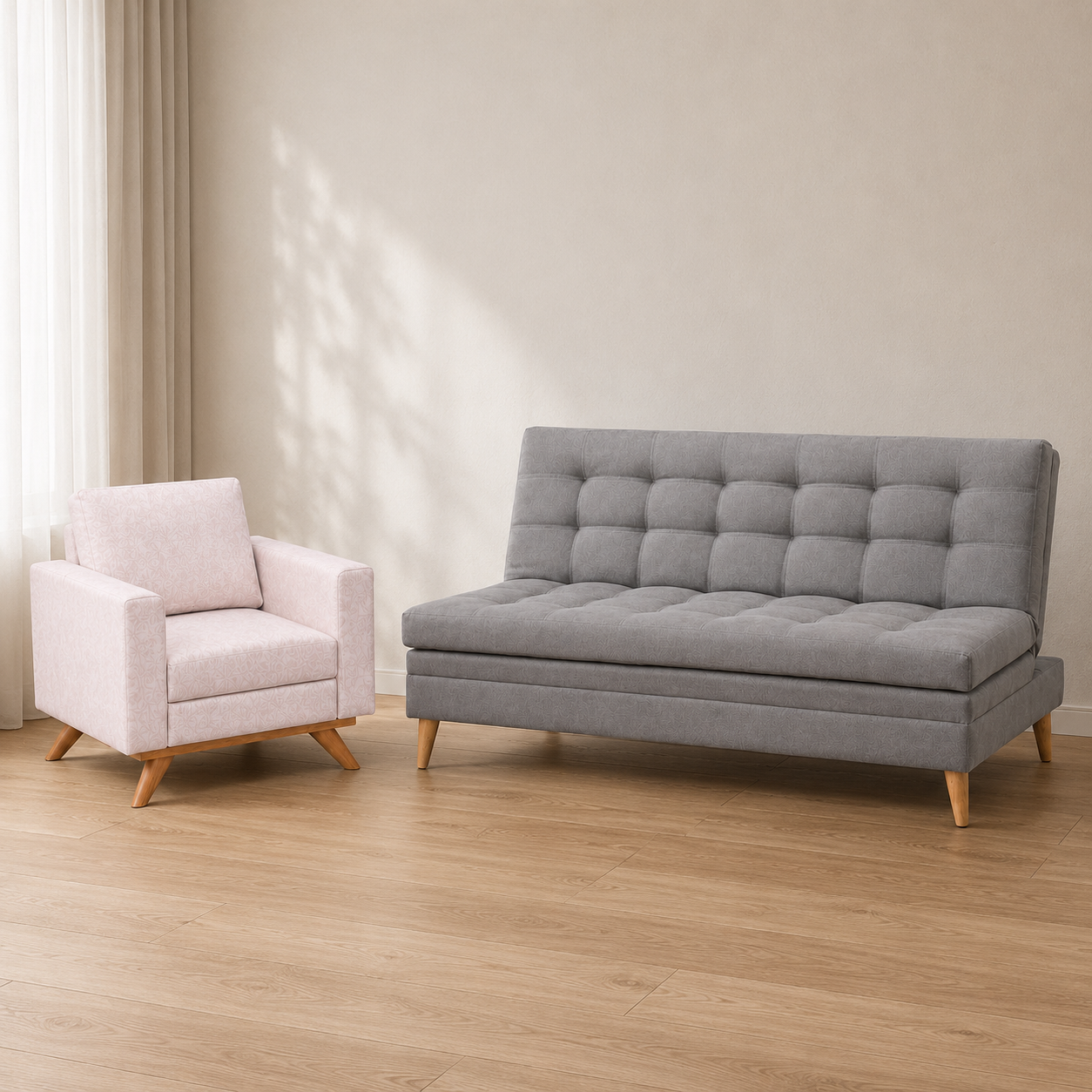 Sofacama Niza y Silla Blake
