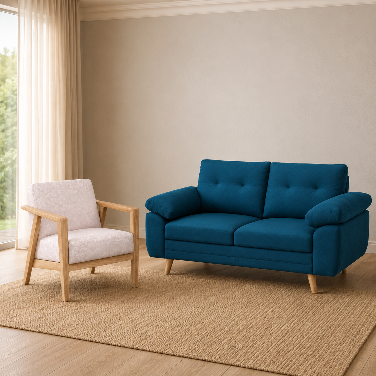 Sofá Trend y Silla Delta