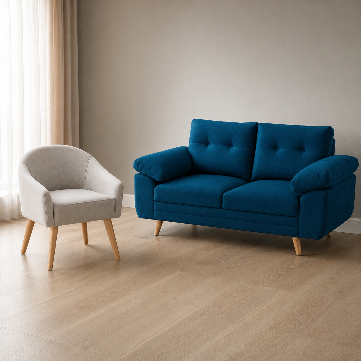 Sofá Trend y Silla Venecia